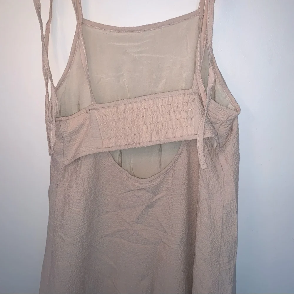 KOTN Seersucker Dress in Desert S - Picture 10 of 13